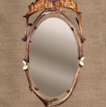 Lustro, rama z poroża